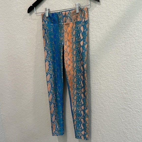 Koral snake print leggings size XS - Picture 4 of 7